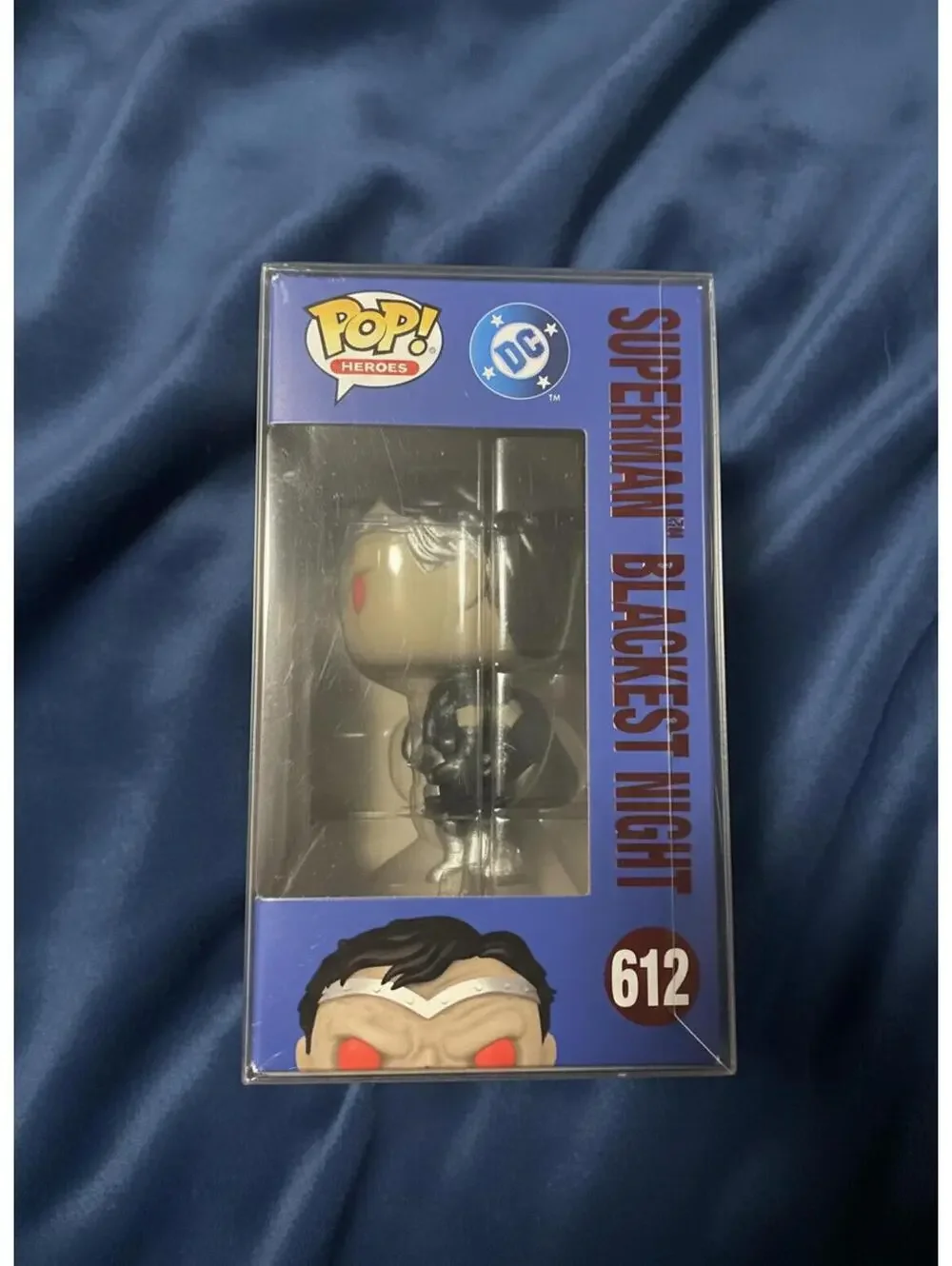 Funko Pop! Heroes Superman Blackest Night #612 Vinyl Figure - Picture 2 of 4